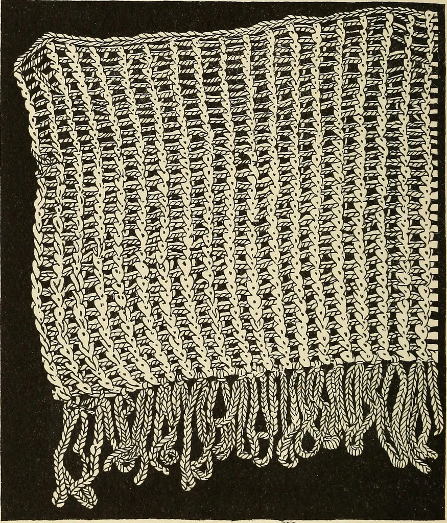 An illustration from Needlecraft, 1911, leaf 353