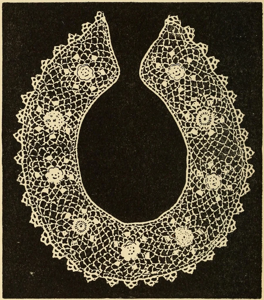 An illustration from Needlecraft, 1911, leaf 385