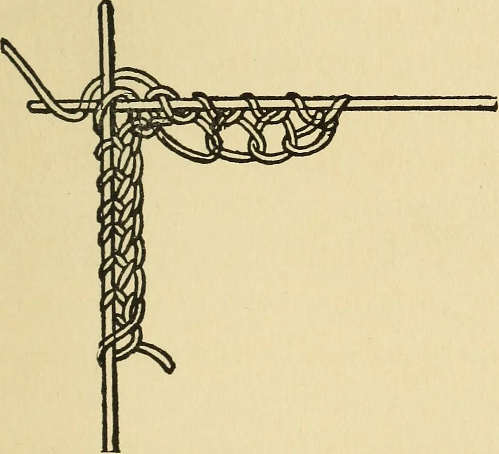 An illustration from Needlecraft, 1911, leaf 390