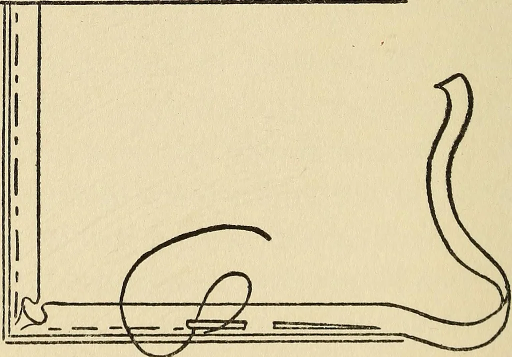 An illustration from Needlecraft, 1911, leaf 75