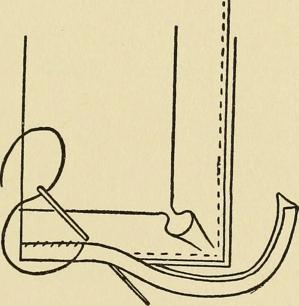 An illustration from Needlecraft, 1911, leaf 76