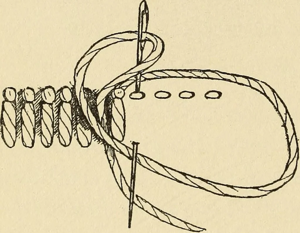 An illustration from Needlecraft, 1911, leaf 83