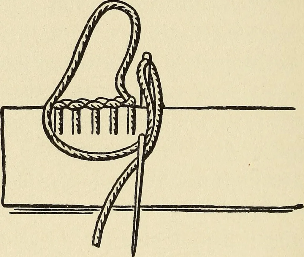 An illustration from Needlecraft, 1911, leaf 85