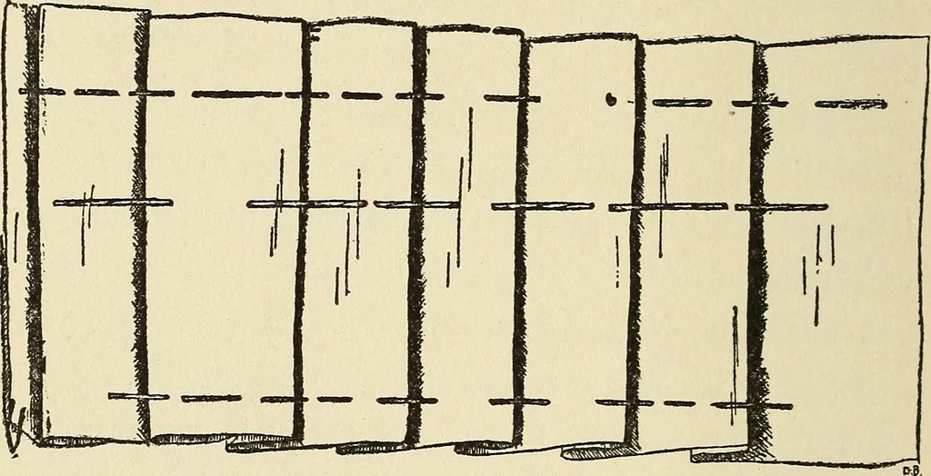 An illustration from Needlecraft, 1911, leaf 97