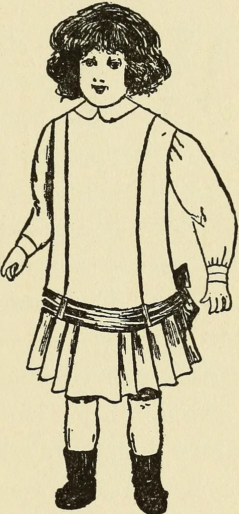 An illustration from Needlecraft, 1911, leaf 98