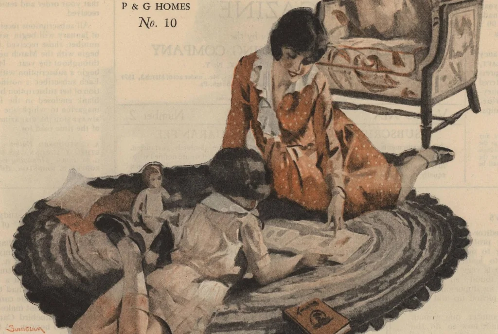 An illustration from Needlecraft Magazine (October, 1927), 1927, leaf 3