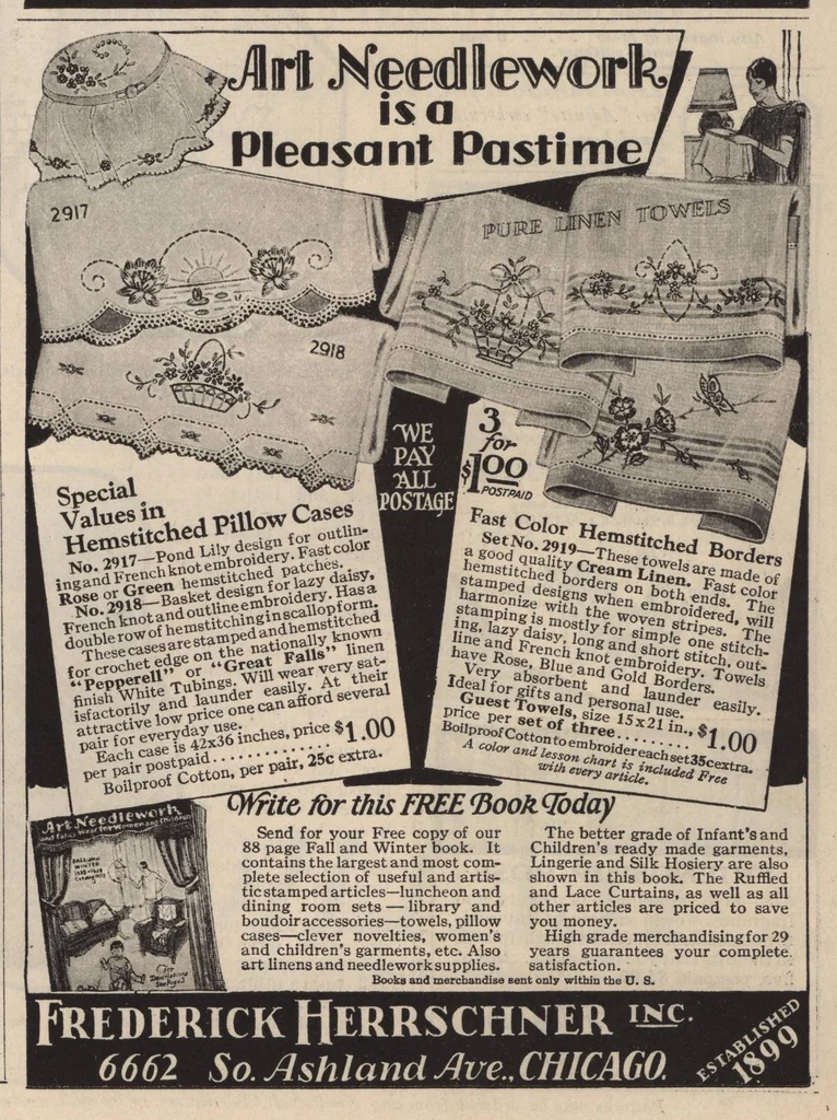 An illustration from Needlecraft Magazine (November, 1928), 1928, leaf 26