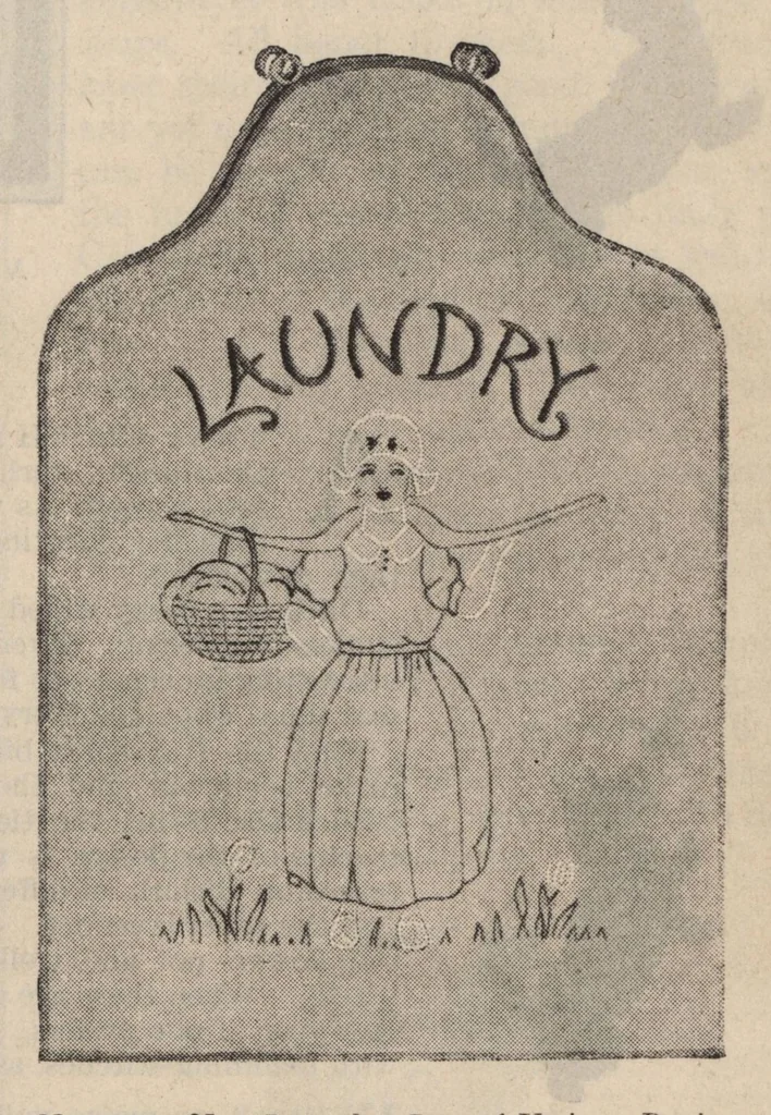 An illustration from Needlecraft Magazine (November, 1928), 1928, leaf 8