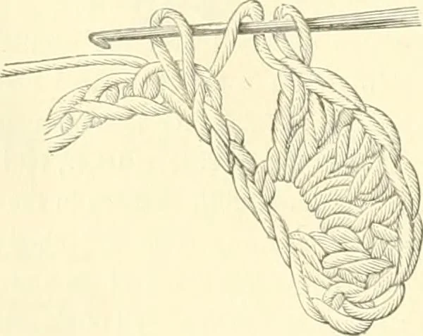An illustration from Needle-craft: artistic and practical, 1889, leaf 103