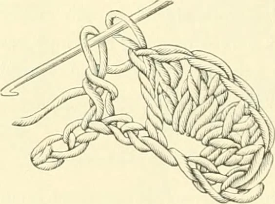 An illustration from Needle-craft: artistic and practical, 1889, leaf 103