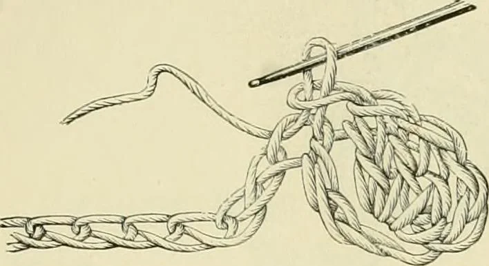An illustration from Needle-craft: artistic and practical, 1889, leaf 112