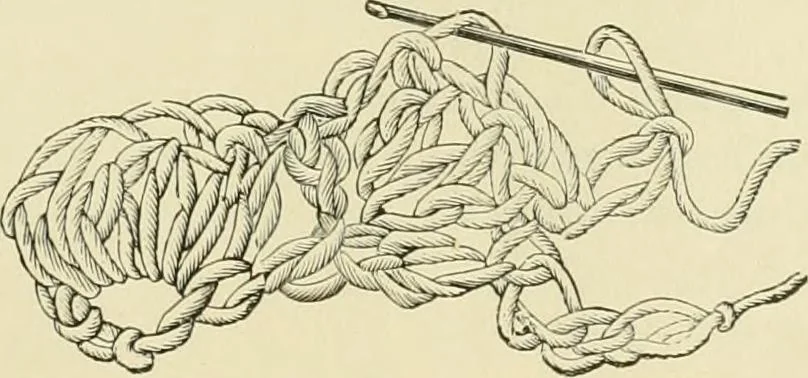 An illustration from Needle-craft: artistic and practical, 1889, leaf 112
