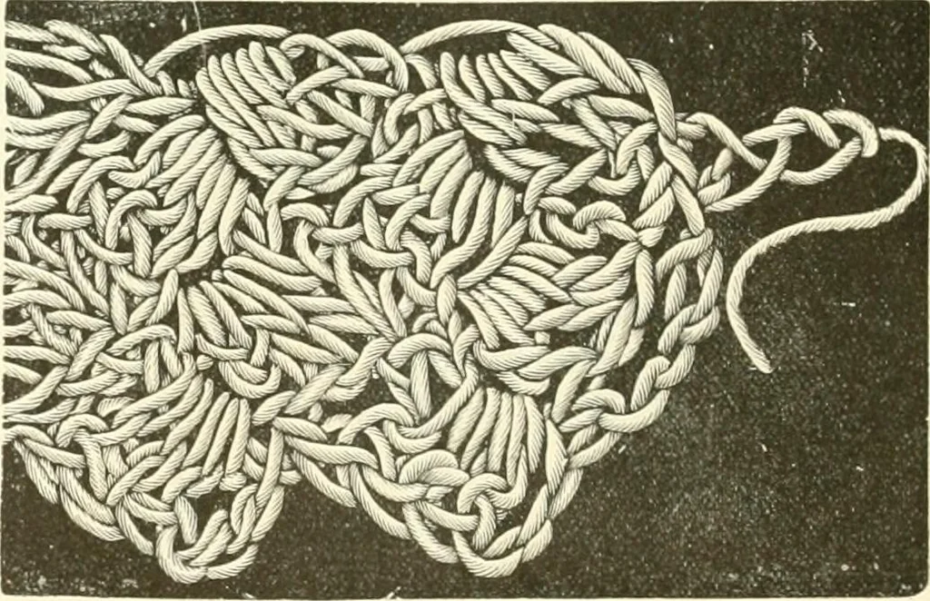 An illustration from Needle-craft: artistic and practical, 1889, leaf 113