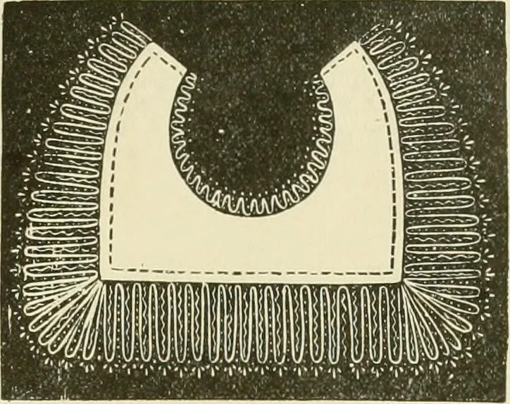 An illustration from Needle-craft: artistic and practical, 1889, leaf 130