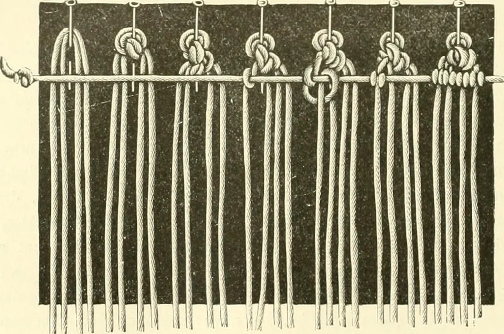 An illustration from Needle-craft: artistic and practical, 1889, leaf 133