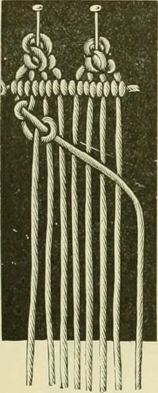 An illustration from Needle-craft: artistic and practical, 1889, leaf 134