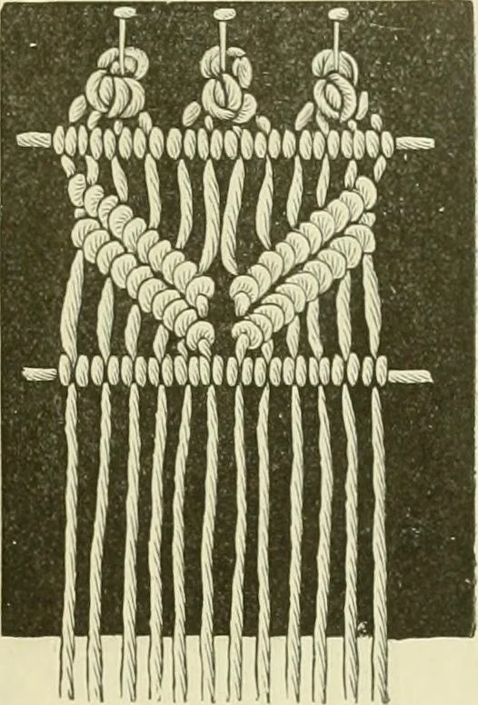 An illustration from Needle-craft: artistic and practical, 1889, leaf 134