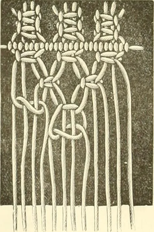 An illustration from Needle-craft: artistic and practical, 1889, leaf 135
