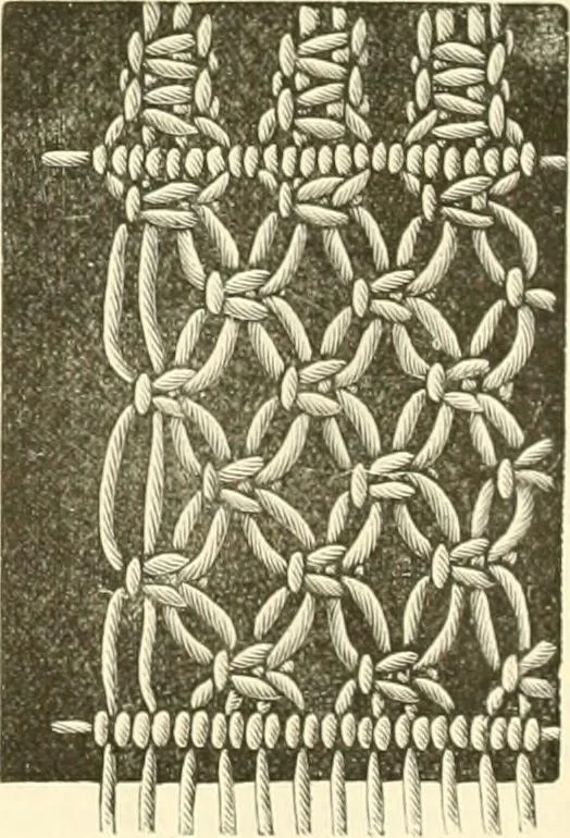 An illustration from Needle-craft: artistic and practical, 1889, leaf 135