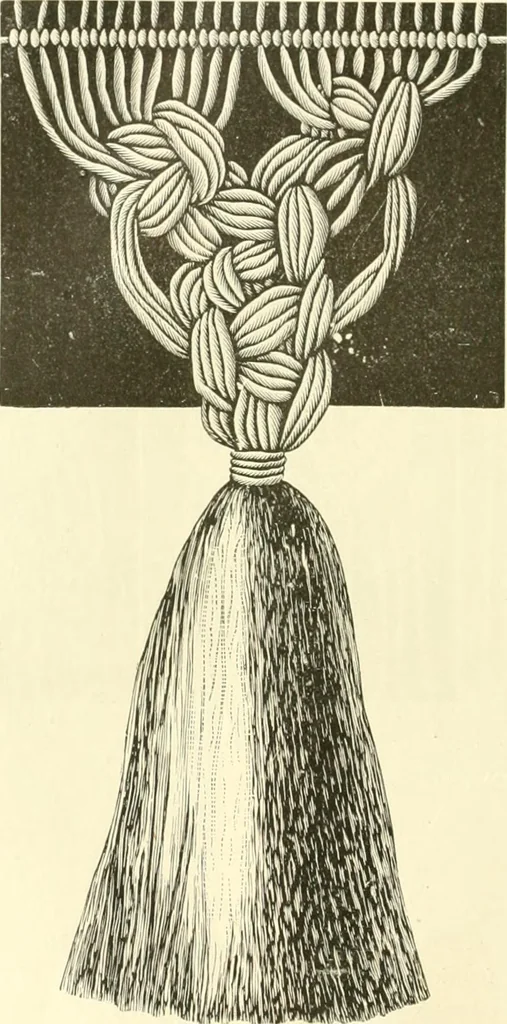 An illustration from Needle-craft: artistic and practical, 1889, leaf 137
