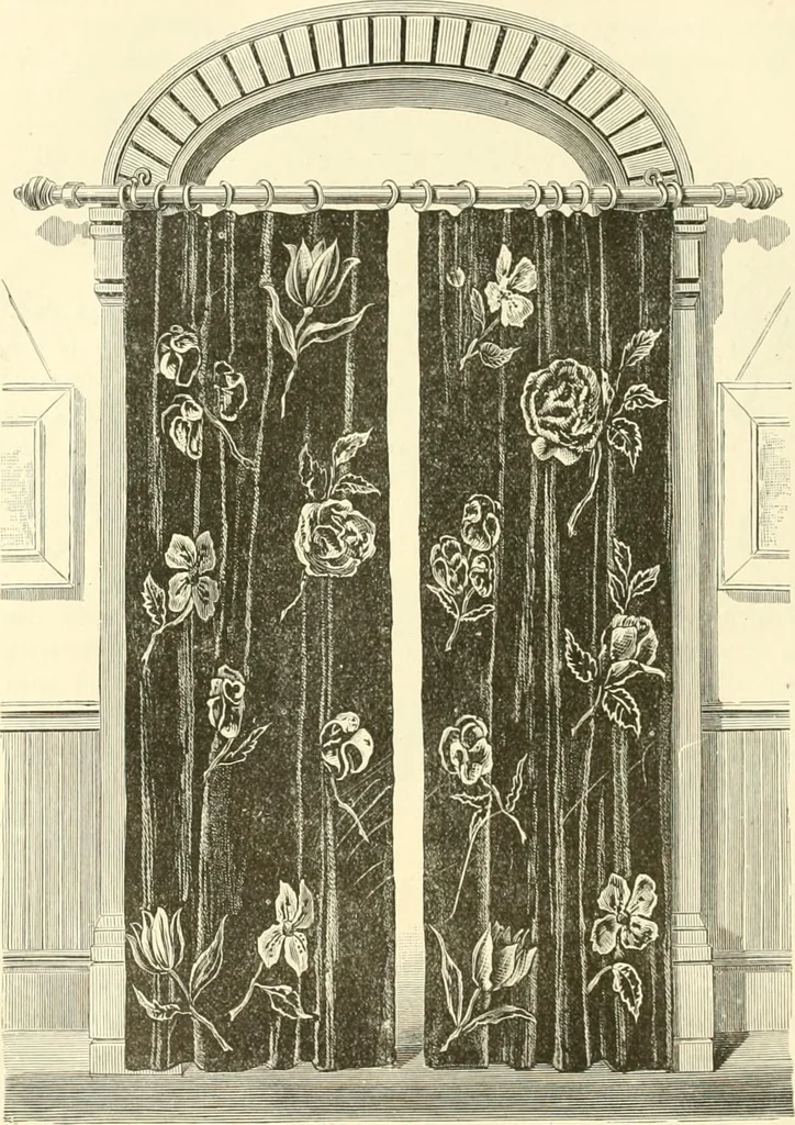 An illustration from Needle-craft: artistic and practical, 1889, leaf 147