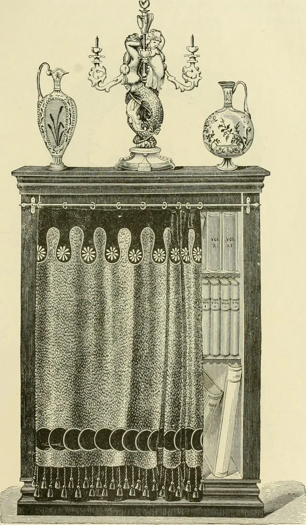 An illustration from Needle-craft: artistic and practical, 1889, leaf 150
