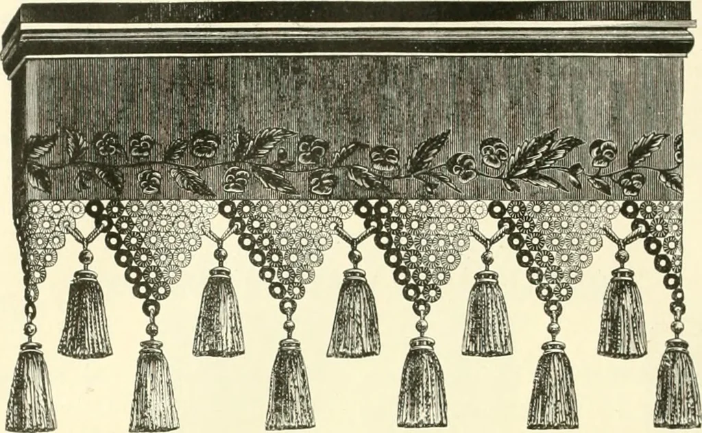 An illustration from Needle-craft: artistic and practical, 1889, leaf 155