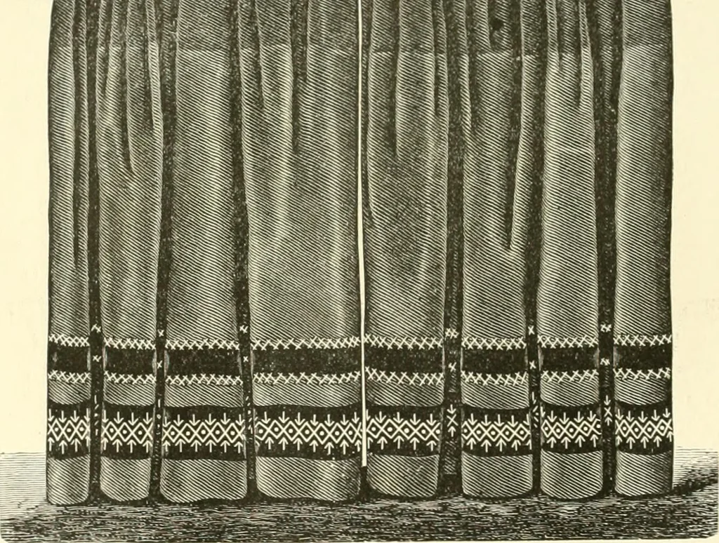 An illustration from Needle-craft: artistic and practical, 1889, leaf 159