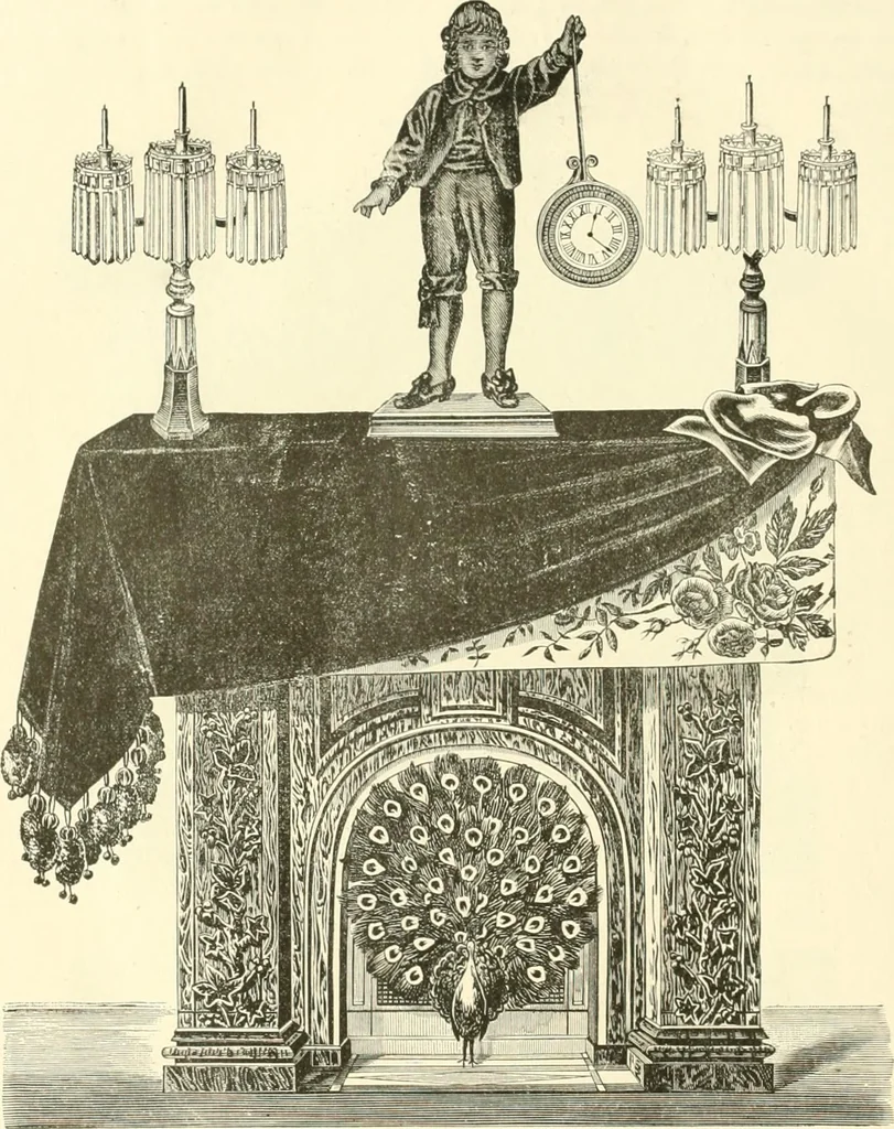 An illustration from Needle-craft: artistic and practical, 1889, leaf 161
