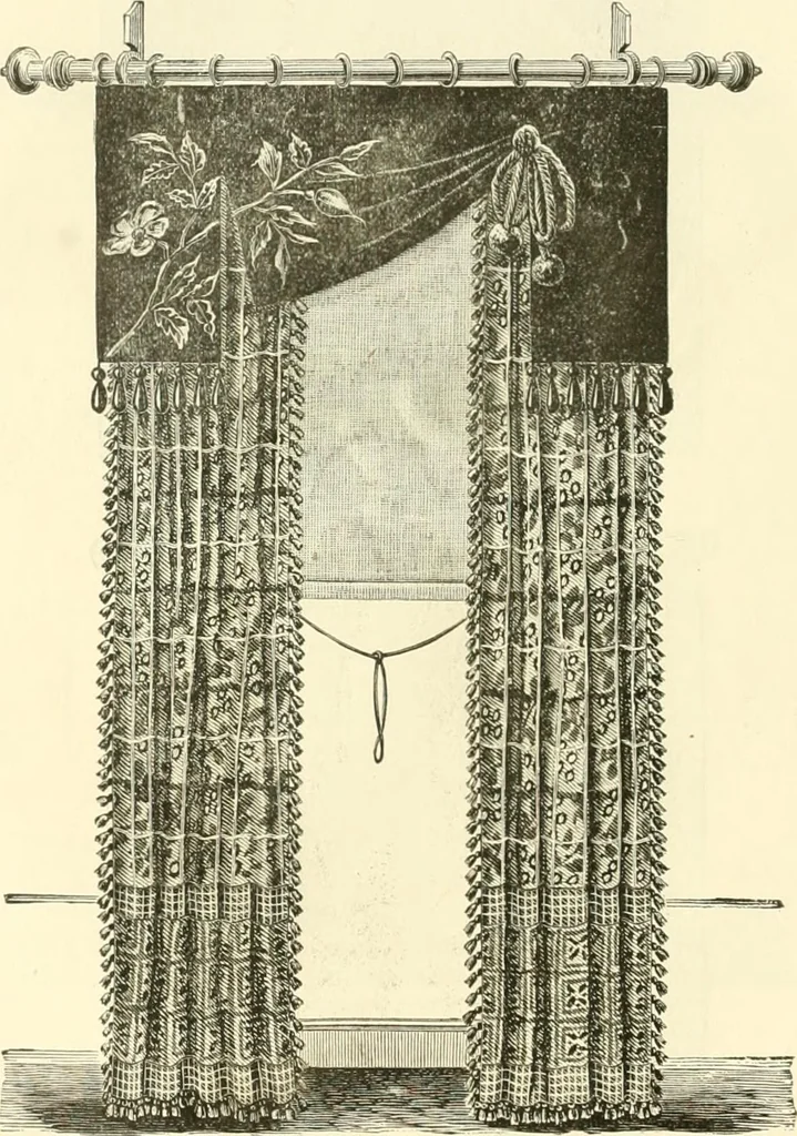 An illustration from Needle-craft: artistic and practical, 1889, leaf 173