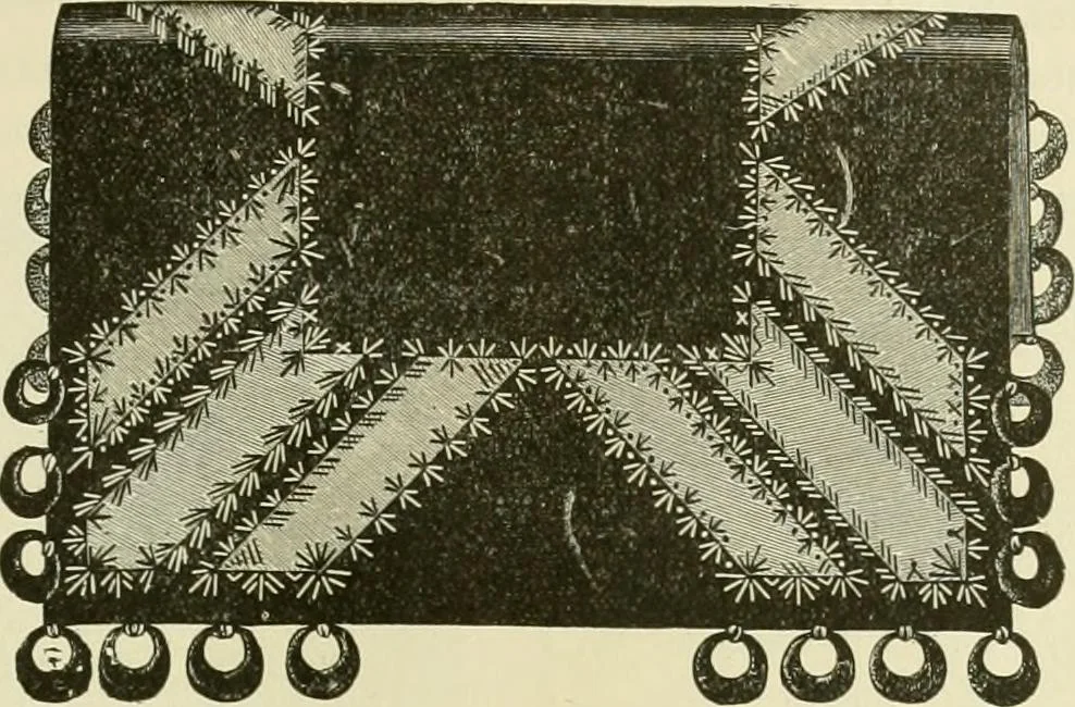 An illustration from Needle-craft: artistic and practical, 1889, leaf 178
