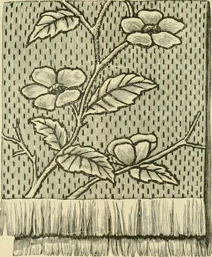 An illustration from Needle-craft: artistic and practical, 1889, leaf 178