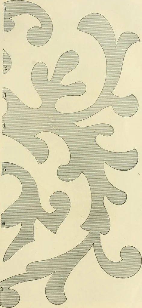 An illustration from Needle-craft: artistic and practical, 1889, leaf 182