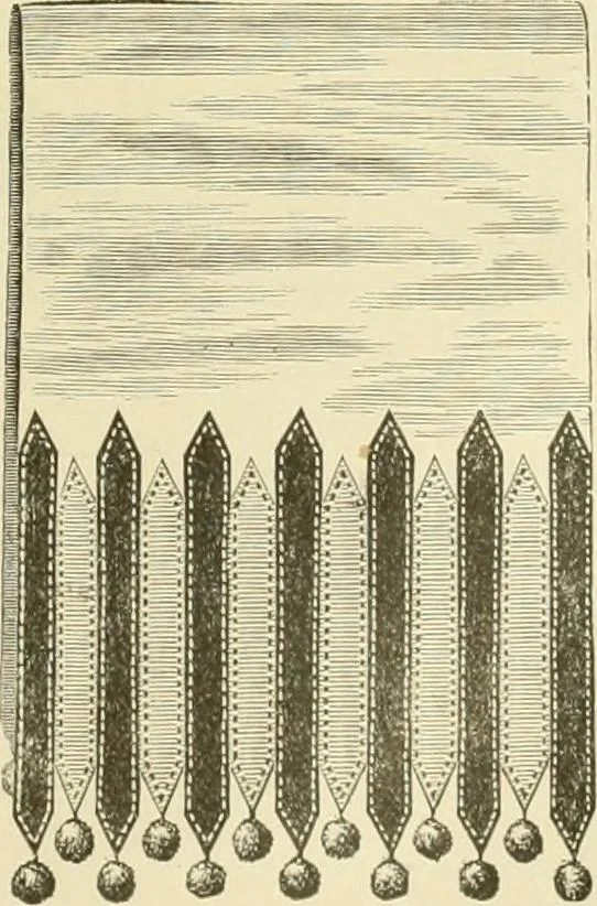 An illustration from Needle-craft: artistic and practical, 1889, leaf 188