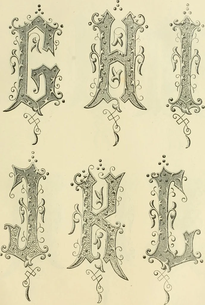 An illustration from Needle-craft: artistic and practical, 1889, leaf 200