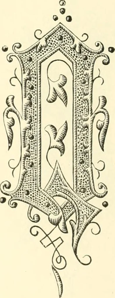 An illustration from Needle-craft: artistic and practical, 1889, leaf 201