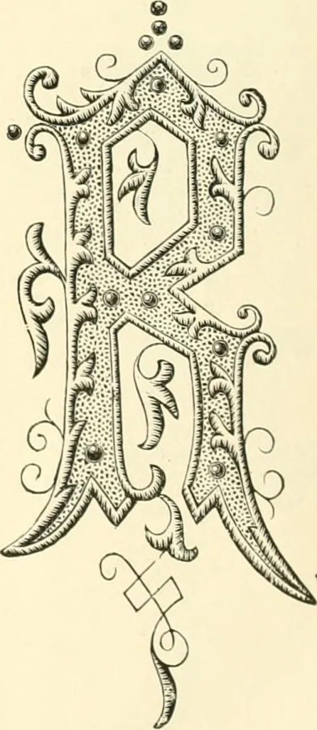 An illustration from Needle-craft: artistic and practical, 1889, leaf 201