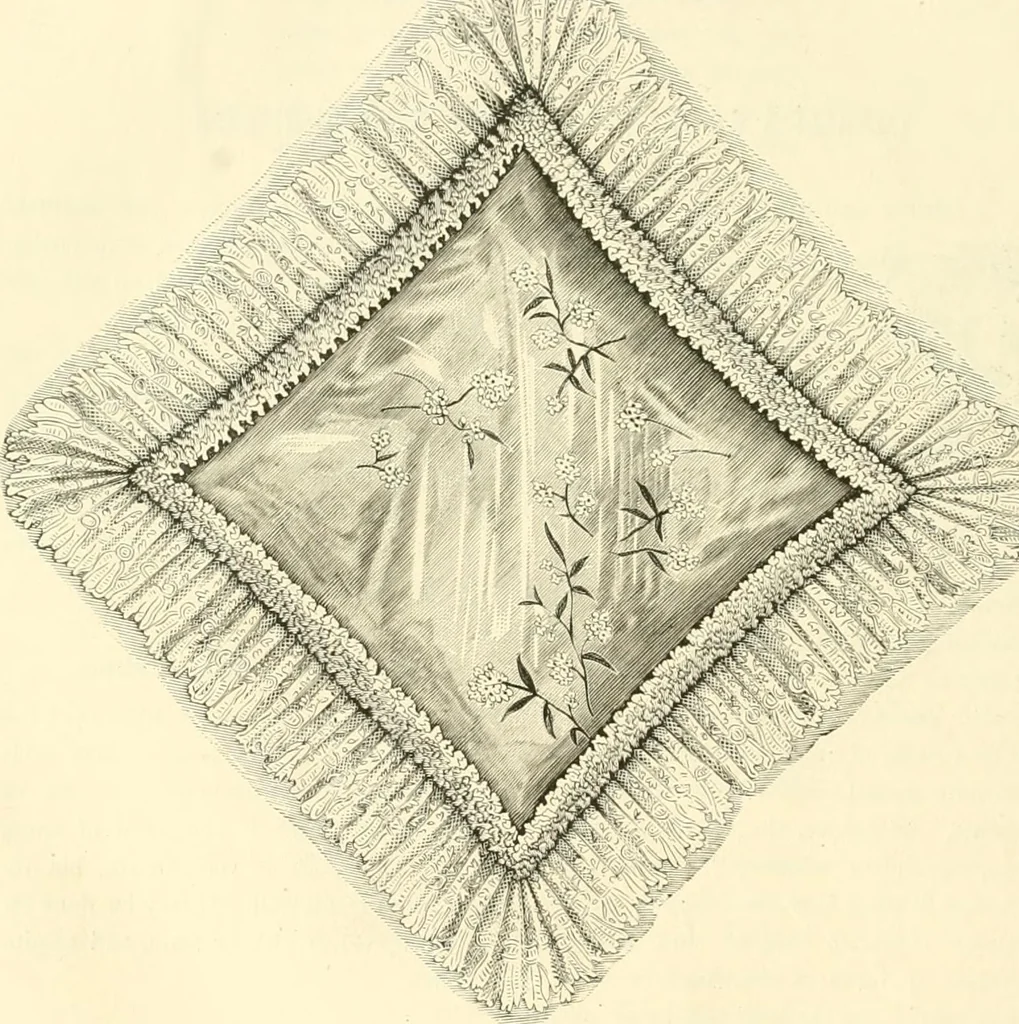 An illustration from Needle-craft: artistic and practical, 1889, leaf 221