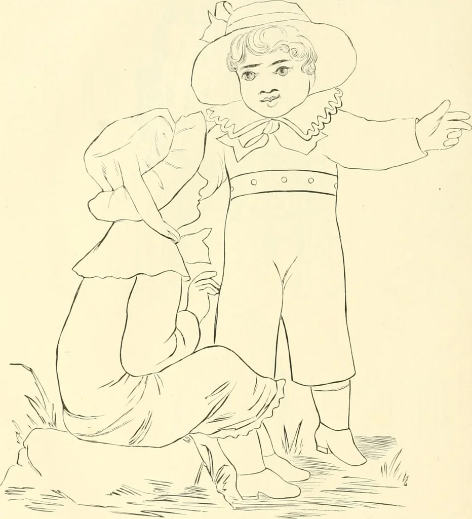An illustration from Needle-craft: artistic and practical, 1889, leaf 227