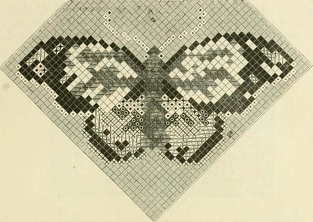 An illustration from Needle-craft: artistic and practical, 1889, leaf 248