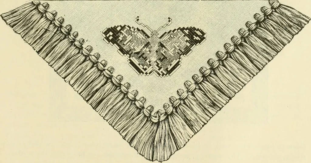 An illustration from Needle-craft: artistic and practical, 1889, leaf 248