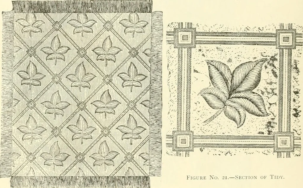 An illustration from Needle-craft: artistic and practical, 1889, leaf 251