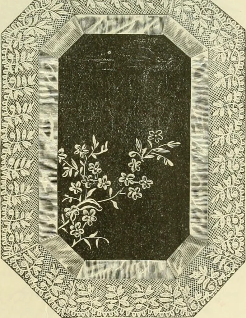 An illustration from Needle-craft: artistic and practical, 1889, leaf 252
