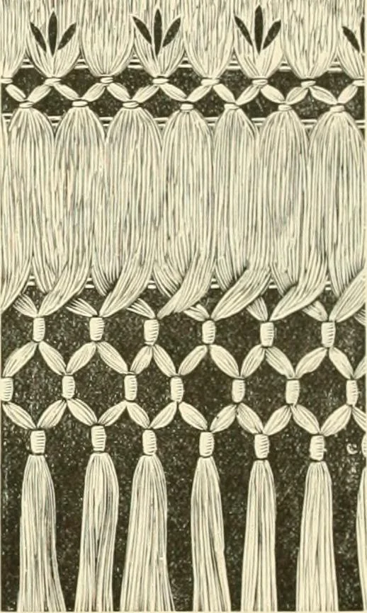 An illustration from Needle-craft: artistic and practical, 1889, leaf 257