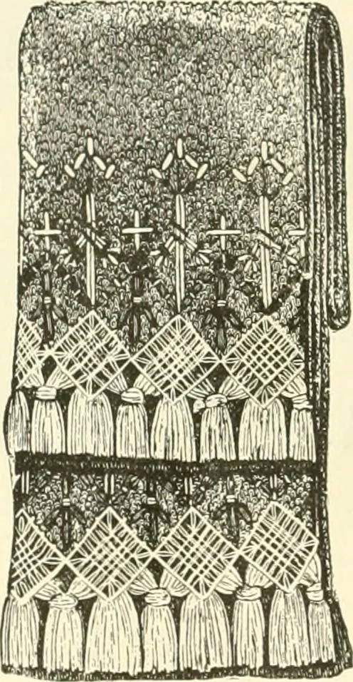An illustration from Needle-craft: artistic and practical, 1889, leaf 259