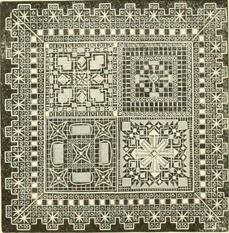 An illustration from Needle-craft: artistic and practical, 1889, leaf 259