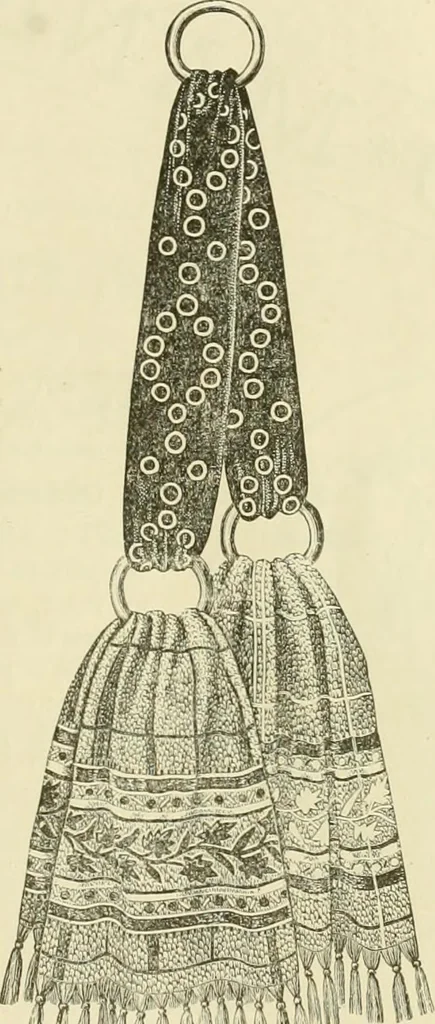 An illustration from Needle-craft: artistic and practical, 1889, leaf 264