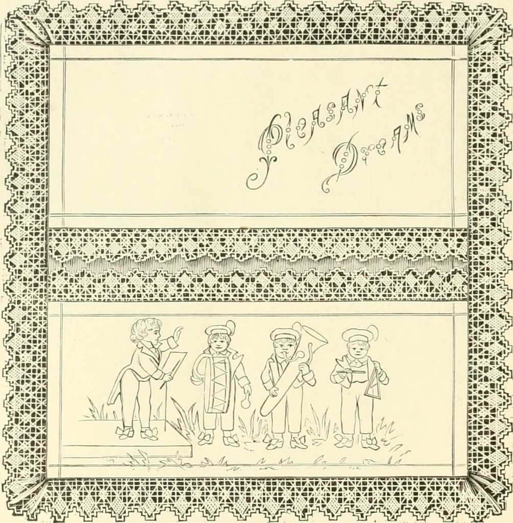 An illustration from Needle-craft: artistic and practical, 1889, leaf 269