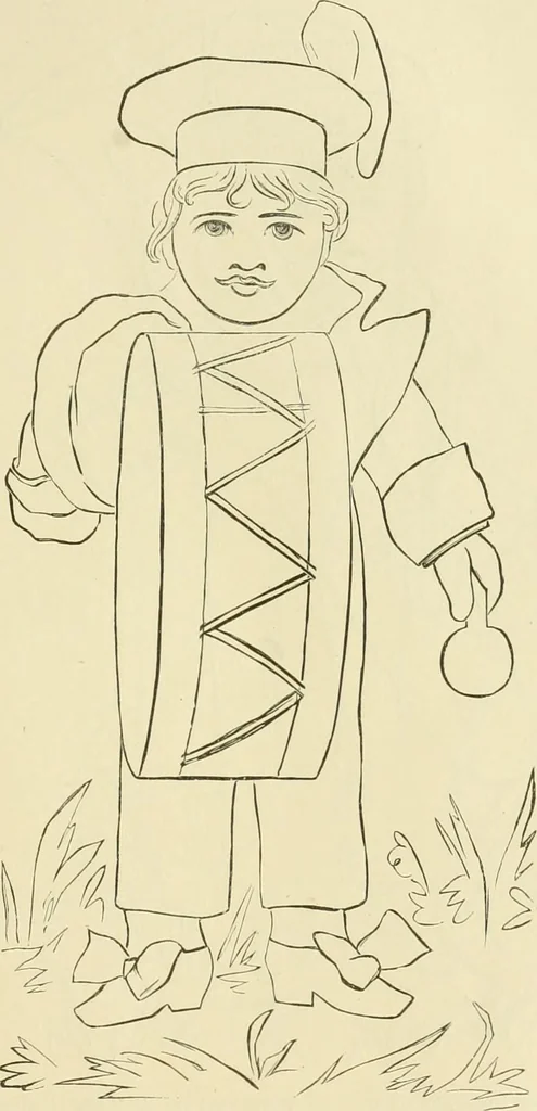 An illustration from Needle-craft: artistic and practical, 1889, leaf 272