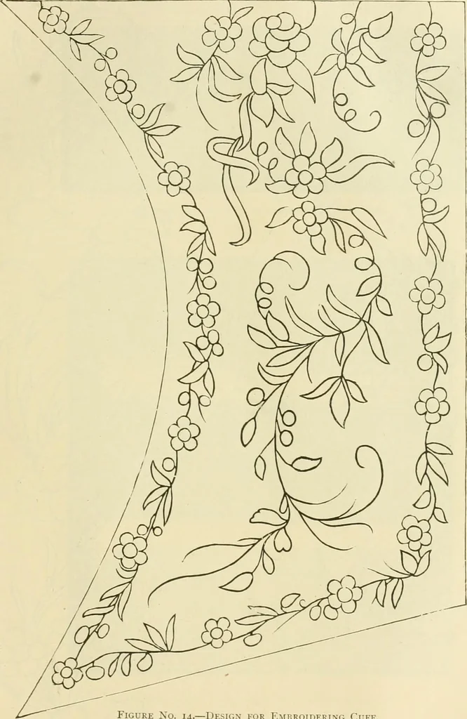 An illustration from Needle-craft: artistic and practical, 1889, leaf 276